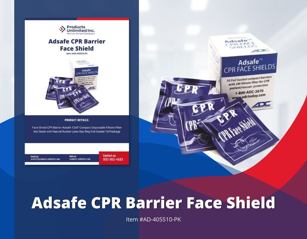 Adsafe CPR Barrier Face Shield